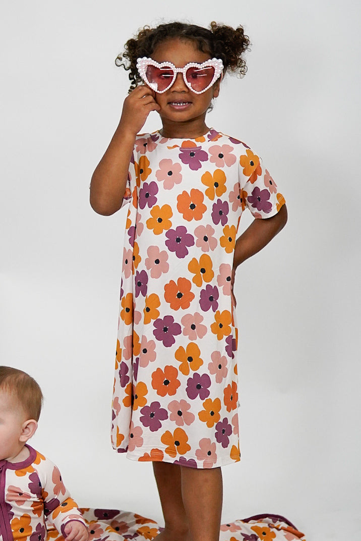 Blossom Toddler T-shirt Dress